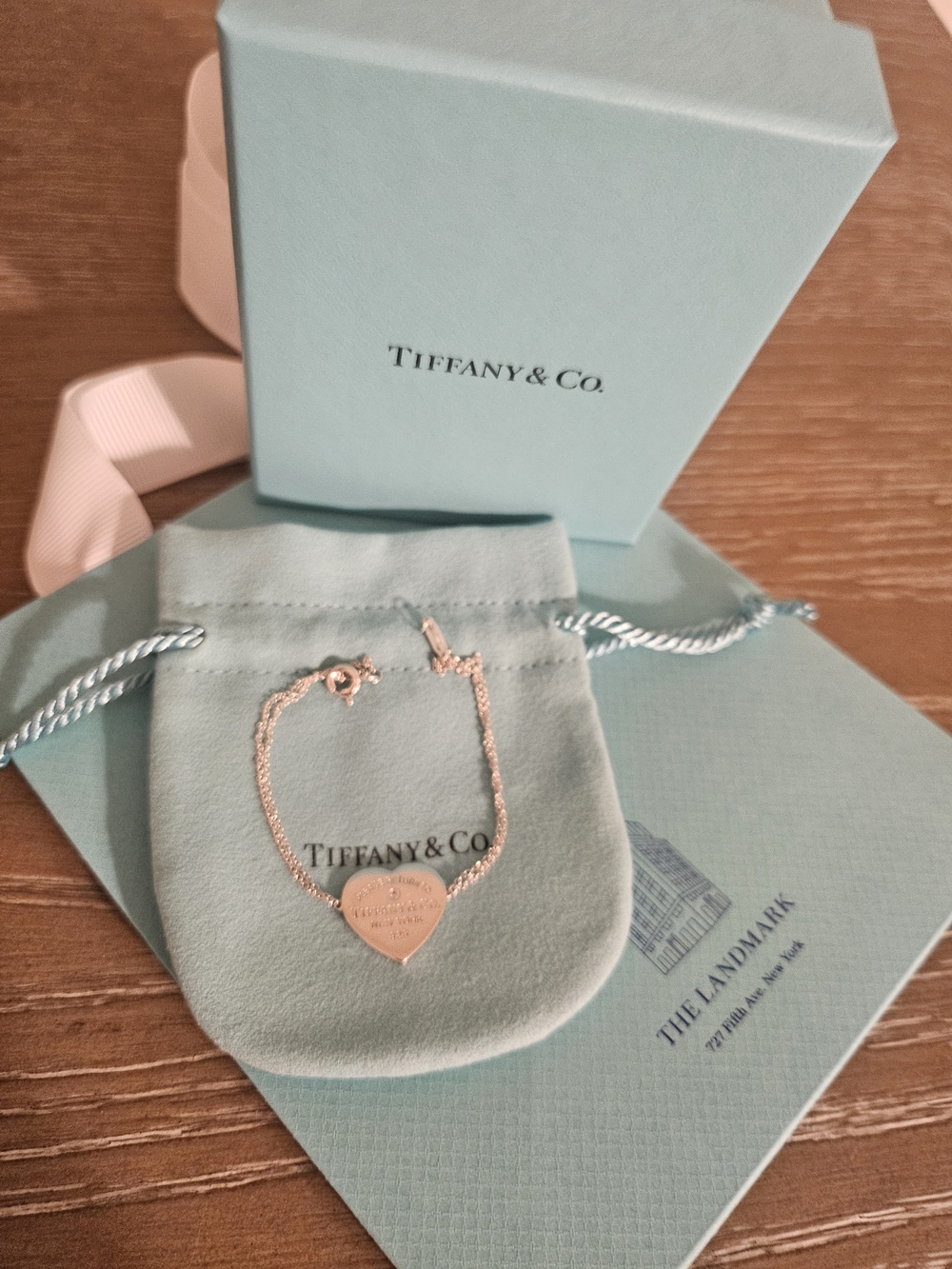 Tiffany & Co. Heart Tag Bracelet in Silver